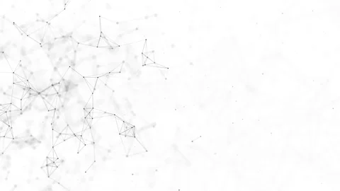 Plexus abstract network background Animation of a growing network Stock Footage 116305382