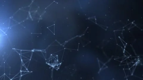 Plexus abstract network titles cinematic background 42 Stock Footage 68036295