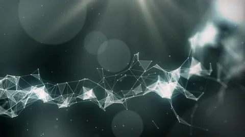 Plexus abstract network titles cinematic background 50 Stock Footage 68036925