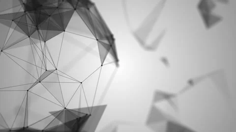 Plexus abstract network titles cinematic background 56 Stock Footage 68037470