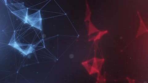 Plexus abstract network titles cinematic background 20 Stock Footage 68039907