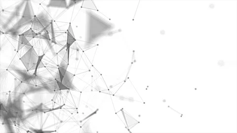 Plexus abstract network titles cinematic background Stock Footage 101051504
