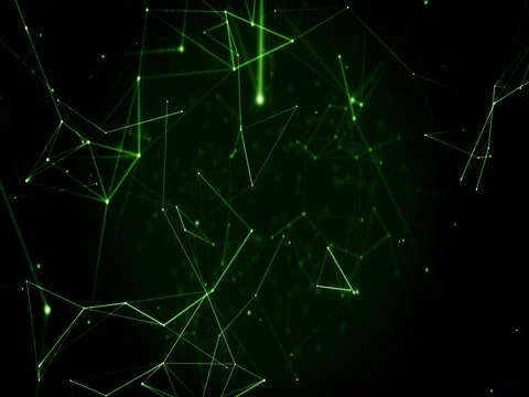 Plexus abstract network titles technology science background loop Stock Footage 74940881