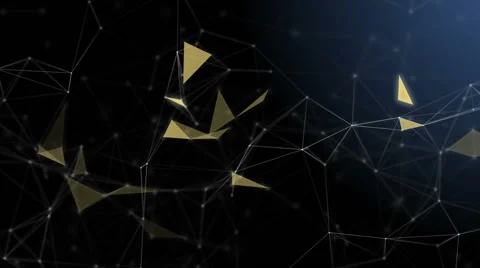 Plexus abstract technology and engineering background Stock Footage 60771958