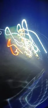 Plexus abstract technology and engineering background Stock Photos