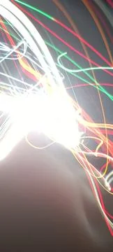 Plexus abstract technology and engineering background Stock Photos