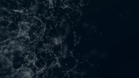 Plexus Abstract technology, science and engineering motion background. Stock Footage 121481371