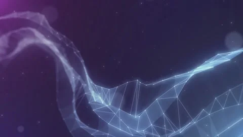 Plexus Abstract Video Design Element Abstract Backgrounds Video stock 229497973