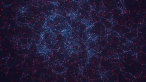 Plexus-B-R-dots Stock Photos