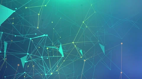 Plexus background Blue Stock Footage 170830330