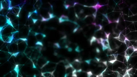 Plexus background. Elegant fantasy abstract technology, science and engineering Stock Footage 114060489
