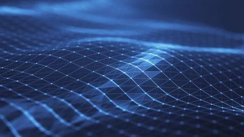 Plexus background Illustrazione stock