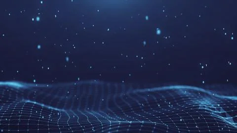 Plexus background Stock Illustration