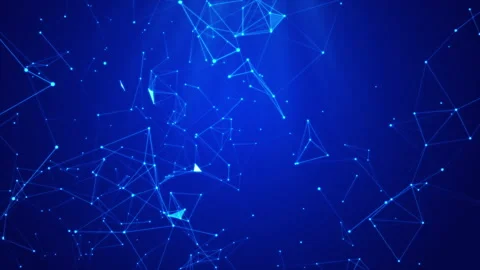 Plexus Background Loop Stock Footage 144976380