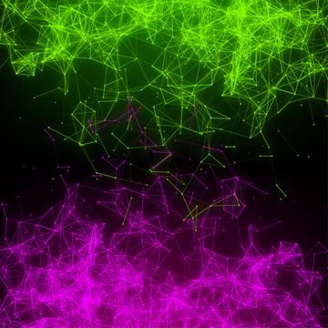 Plexus background. Technology abstract. Geometric element. Futuristic digital Stock Illustration
