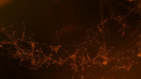 Plexus background for technology, digital future Stock Footage 95588205