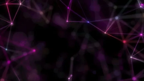 Plexus background. You can use it for a technology, stage, communication or Stock Footage 113131868