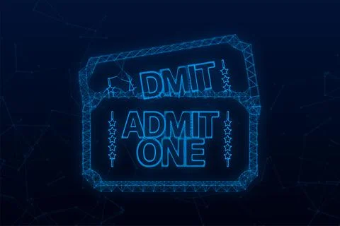 Plexus blue show ticket. Old premium cinema entrance tickets. Plexus icon Stock Illustration