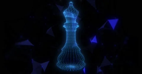 Plexus Chess Bishop 스톡 동영상 194601182