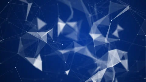 Plexus communication and technology network background Stock Footage 242977646