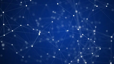 Plexus communication and technology network concept Stock Footage 242978508