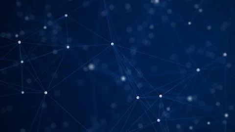 Plexus connections and networking background Stock Illustration