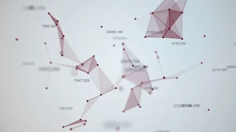 Plexus Connections networks Stock Footage 79075830