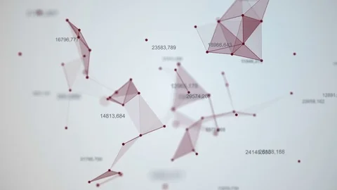 Plexus Connections networks Stock Footage 79076113