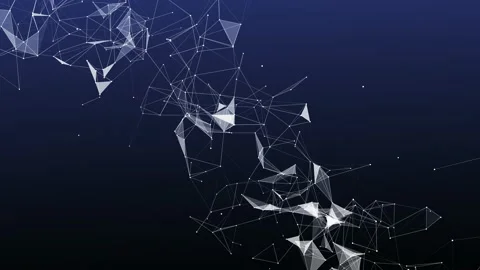 Plexus Construct Background Animation 03 Stock Footage 140368000