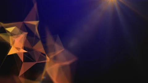 Plexus Copy Space Loop Stock Footage 157999296