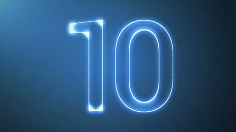 Plexus creative Countdown Video stock 68374880