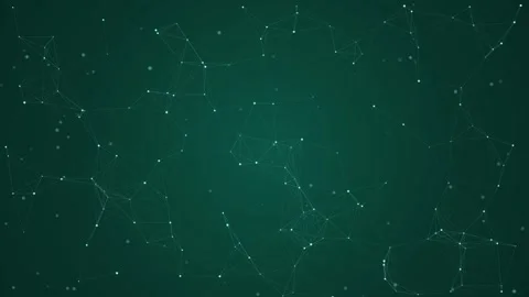 Plexus Dark Green 06 Stock Footage 333538626