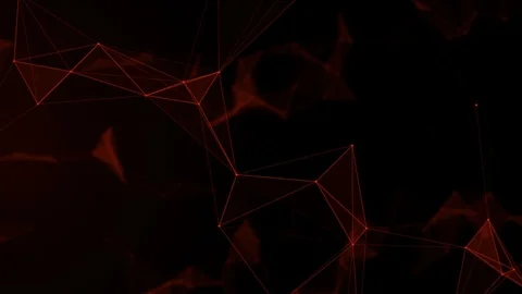 Plexus. Dark red abstract background. Lo... | Stock Video | Pond5