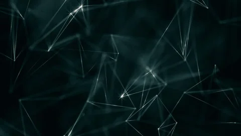 Plexus Data Connections Technology Background Stock Footage 334614290