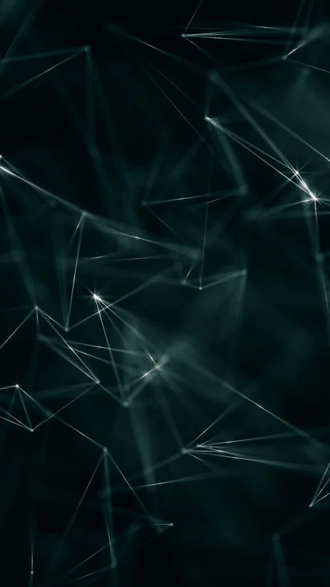 Plexus Data Connections Vertical Technology Background Stock Footage 334673176