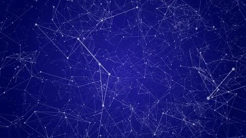 Plexus digital technology abstract background Stock Illustration