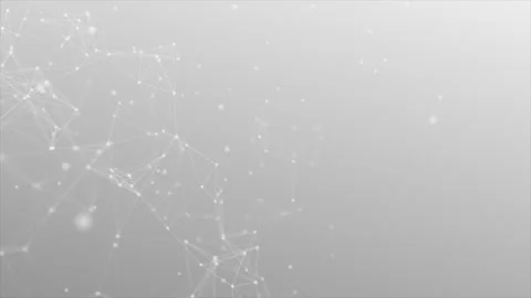 Plexus digital white background Stock Footage 309334565