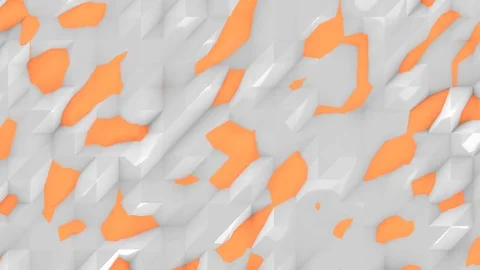 Plexus Effect Animation, 3D Rendering Movie Stock Footage 80959466