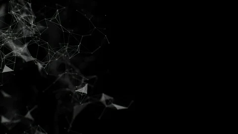 Plexus Fantasy Abstract Animation Loop 2K 스톡 동영상 94371338