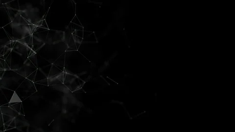 Plexus Fantasy Abstract Animation Loop 2K Stock Footage 94371580