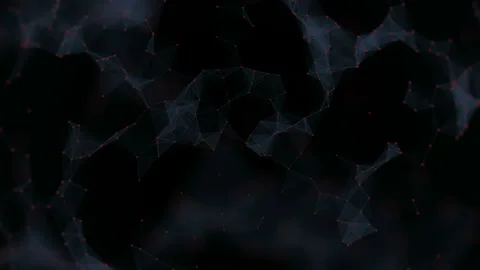 Plexus fantasy abstract technology. Abstract geometric background with moving Video stock 87725094
