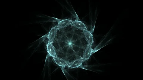 Plexus fantasy abstract technology. Abstract geometric background with moving Stock Footage 116090170