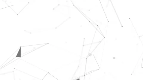 Plexus fantasy abstract technology. Abstract geometric background with moving Stock Footage 171643107