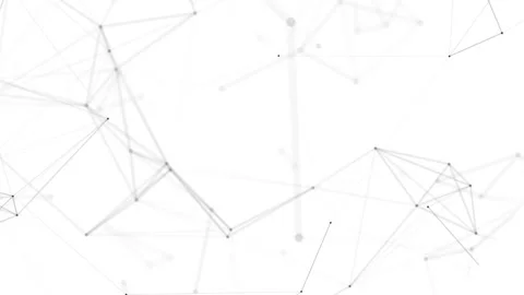 Plexus fantasy abstract technology. Abstract geometric background with moving Stock-Footage 171643624