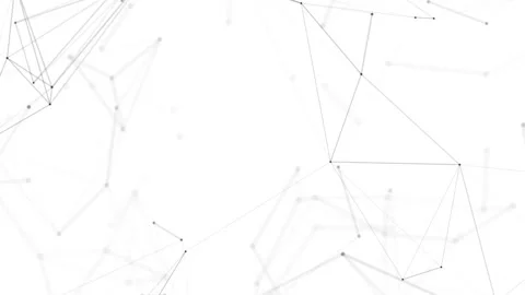 Plexus fantasy abstract technology. Abstract geometric background with moving Stock Footage 171643937