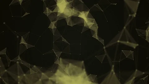 Plexus fantasy abstract technology and engineering background. Beautiful Stock Footage 80902303