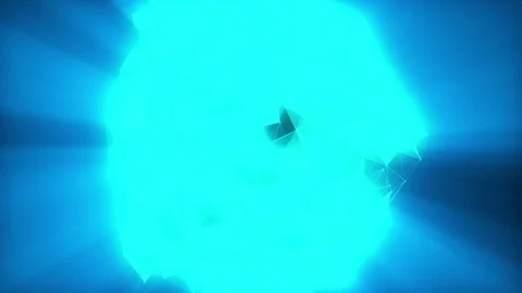 Plexus Fantasy Abstract Technology Engineering Background With Organic Motion Video stock 81668856