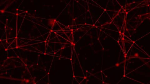 Plexus fantasy abstract technology. Lines plexus, Digital plexus of glowing.. Stock Illustration