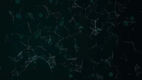 Plexus Futuristic Abstract Technology Background Stock Footage 337984120