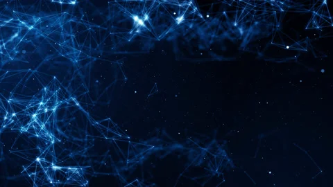 Plexus game esport abstract network business technology titles background loop Video stock 153618530